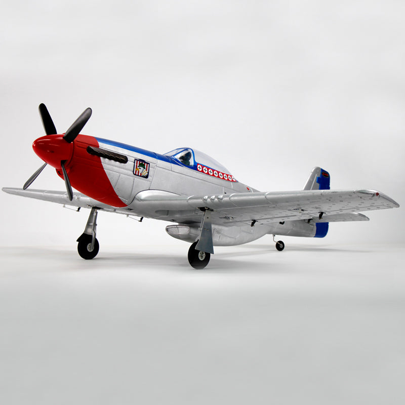 Dynam P-51 Mustang V2 Fred Glover RC Warbird Plane 1200mm 47" Wingspan